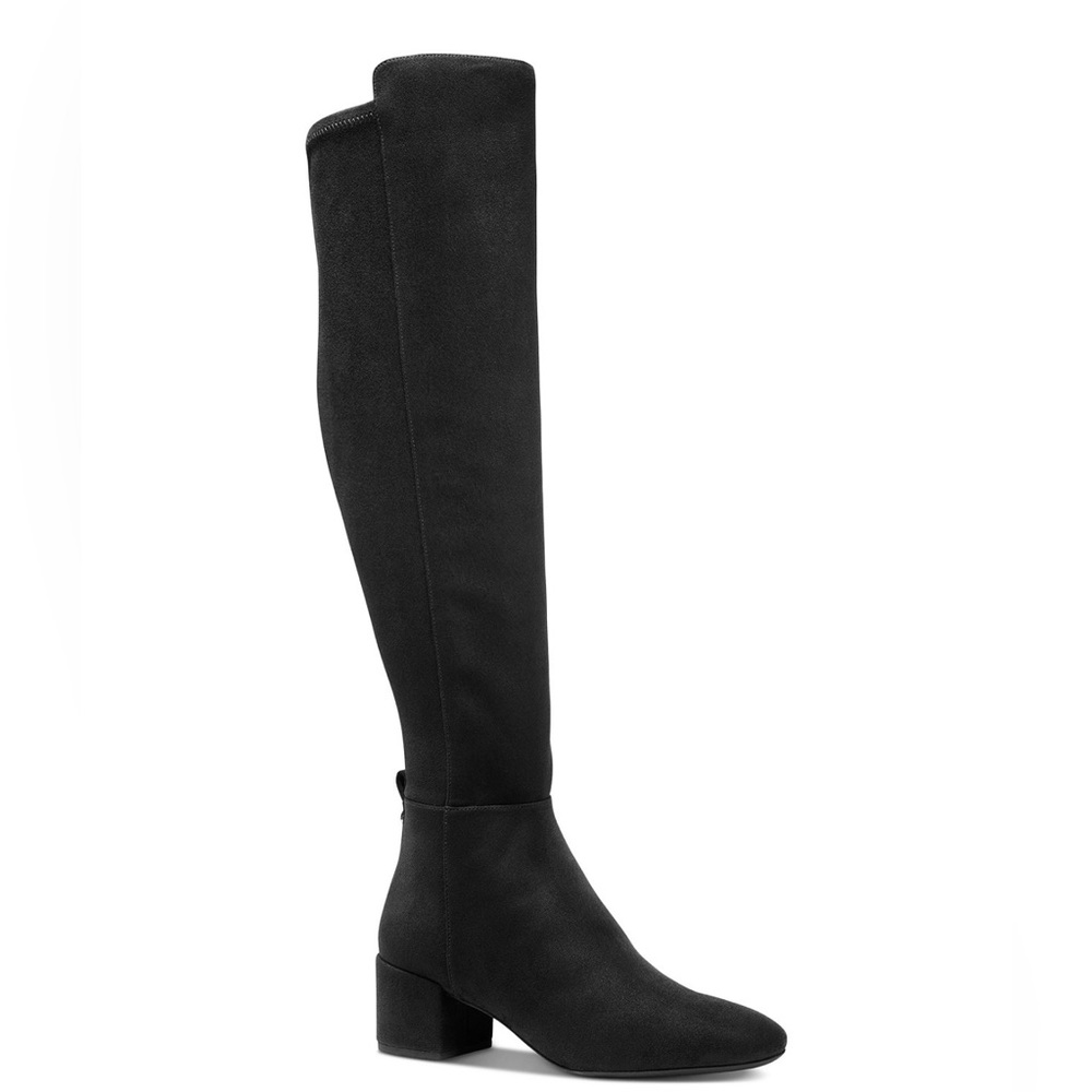 Buy 2 - Get 1 FREE - 
Michael Kors Women's Braden Zip Up Suede Knee High Boots